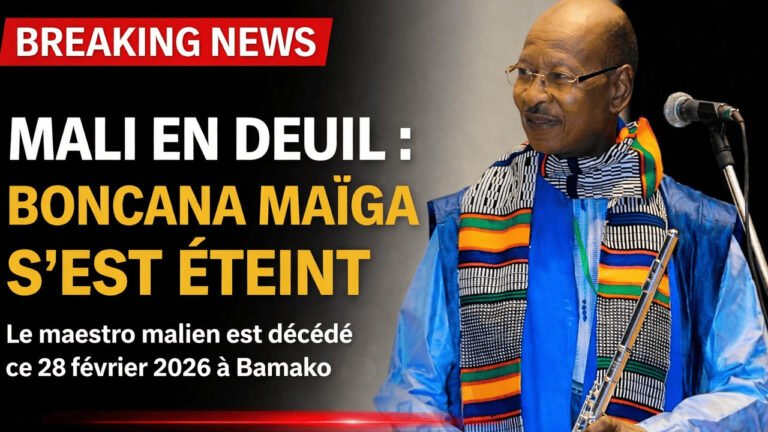 Boncana Maïga, musicien, flûtiste et chef d’orchestre malien