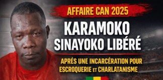 Karamoko Sinayoko libéré après son arrestation dans une affaire d’escroquerie liée à la CAN 2025 Arrêté en janvier 2026 pour escroquerie présumée liée à des promesses mystiques autour de la CAN 2025, Karamoko Sinayoko a été libéré le 26 février 2026 après plusieurs semaines de détention.