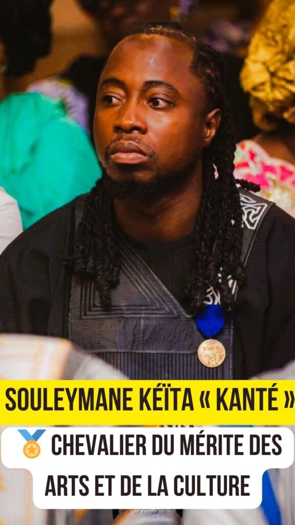 Le comédien malien Kanté reçoit la médaille du Mérite des Arts et de la Culture