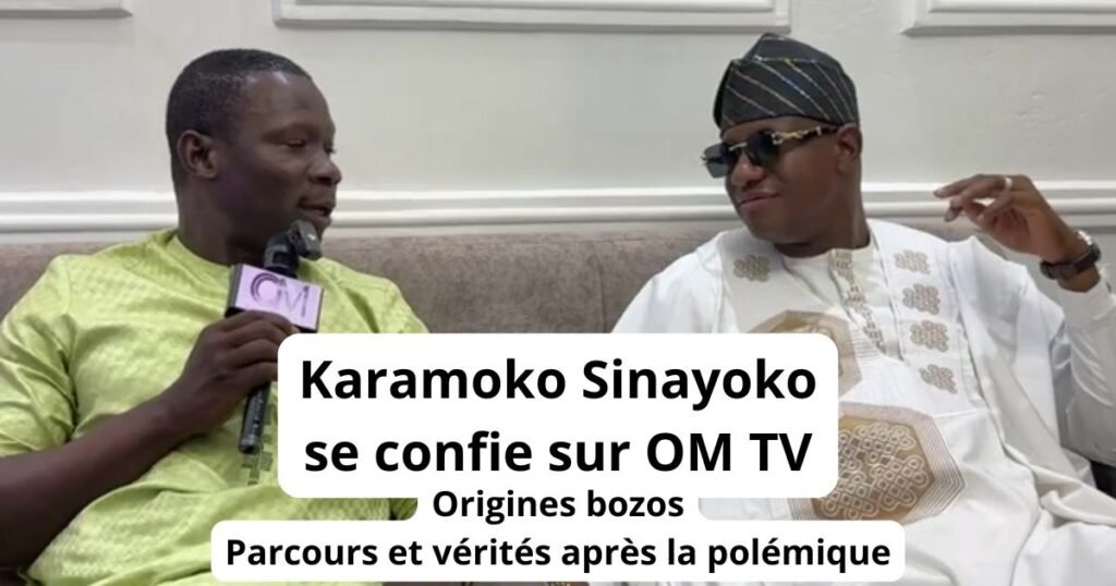 Karamoko Sinayoko invité dans l’émission Soun Tikaih Baro sur OM TV