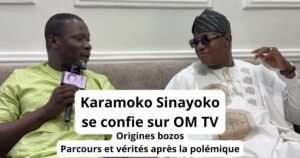Karamoko Sinayoko invité dans l’émission Soun Tikaih Baro sur OM TV
