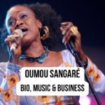 Oumou Sangaré dressed in majestic traditional attire