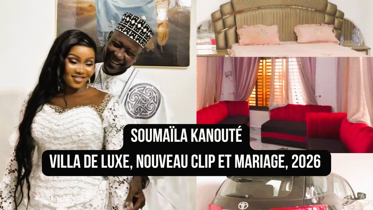 Villa moderne de Soumaïla Kanouté avec chambre de luxe