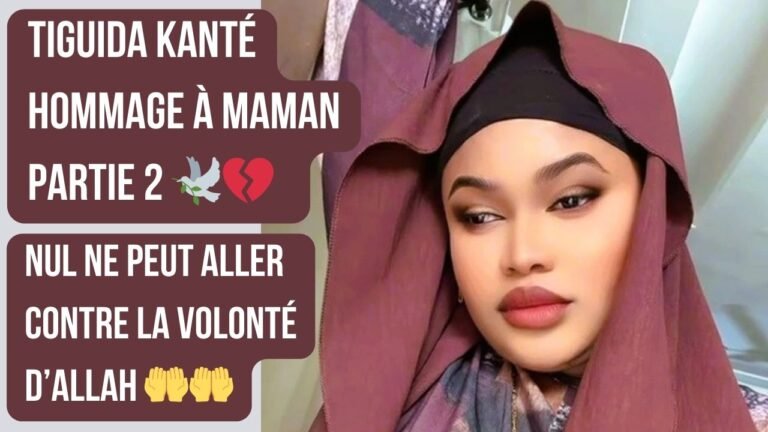 Tiguida Kanté chante un hommage à sa mère dans Hommage à Maman Partie 2