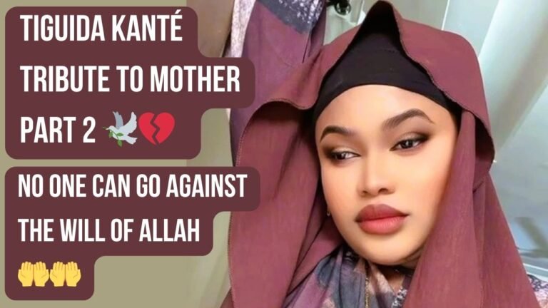 Tiguida Kanté singing Tribute to Mother Part 2