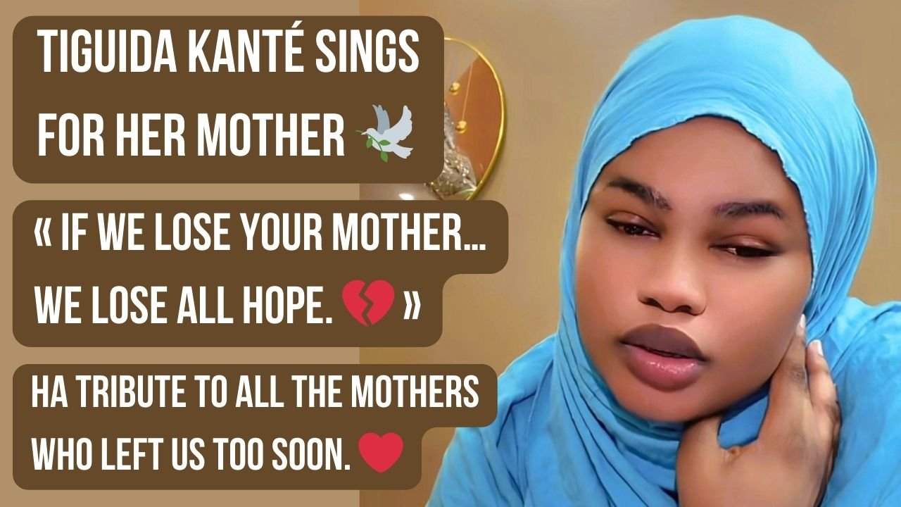 Malian singer Tiguida Kanté pays tribute to her late mother in an emotional song.