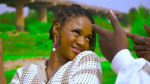Joe Bamou performing in the official video for Mon Paradis